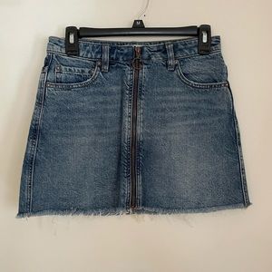 Free People Jean Skirt, Mini, Size 25